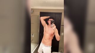 POV Stroking and cumming in your throat