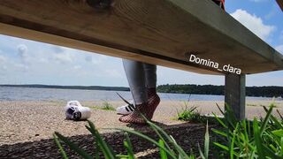Outdoor Shoeplay (Superstart & Fishnets)
