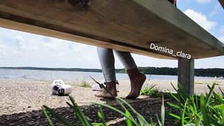 Outdoor Shoeplay (Superstart & Fishnets)