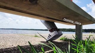 Outdoor Shoeplay (Superstart & Fishnets)