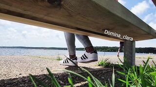 Outdoor Shoeplay (Superstart & Fishnets)
