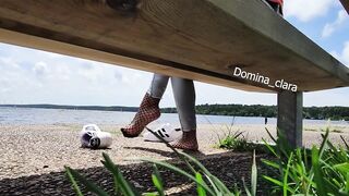 Outdoor Shoeplay (Superstart & Fishnets)
