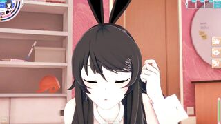 CG/Comics/Anime, Virgin bunny hotty gets banged for the 1st time!!!
