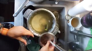 Dishes? Oh, yep, DISHES!