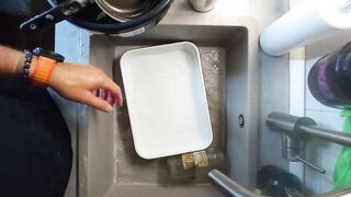 Dishes? Oh, yep, DISHES!