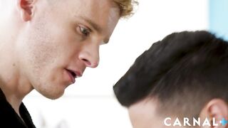 Dylan Tides fills Latin entertainment twink Luciano w cum