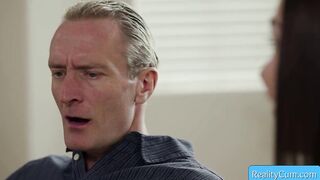Sexy pornstars Rissa May & Clarke Kent in action