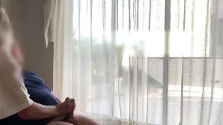 I came in front of the motel maid...