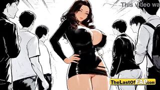 mother I'd like to fuck in Cosplay at the Convention with a Fan - AI GENERATED