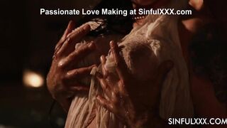 Seductive Simony Diamond Dives Into Excitement