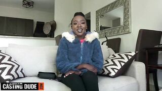 This SLENDER BLACK TEEN swore this babe was the nice hotty at home... groaned on my PENIS til this babe creamed