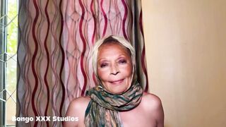 Granny Is a Cum Eater and Obsessed by My Large Wang
