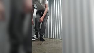 Nutted In Brooklyn Public Storage Complex