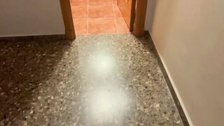 Daring Stepdaughter Doesn't Let Her Stepdad Pee and Sucks His Shlong!