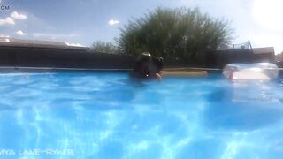 Nine Months Preganant Pool Sex