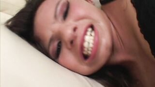Brunette hair Hottie Enjoys Coarse Hardcore Sex and Intensive Orgasms