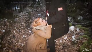Wicked Snow Vlog: a Surprise Guest with a Real Lust for Cum