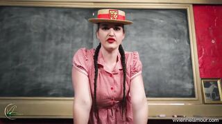 Smoke with Me - Vivienne L'amour's Smoky Seduction: POV Classroom Domination JOI