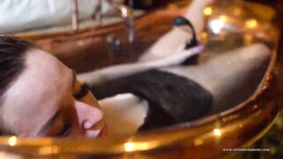 Vivienne L'amour - Copper Bathroom Sex-toy Masturbation