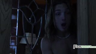 Caught Stepaunt Screwing My Stepdad.. Used Her After Secretly...