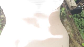 People saw us banging in the forest