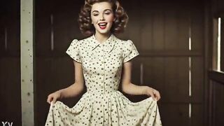 1940's Housewife Dream, Banging My Neighbors Lonely Excited Housewife During the time that Her Spouse Is Away At War (Vintage, Anal, Facial, Flawless Boobs, Undress Tease) -AI Generated