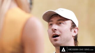 Pervy Coachs Booty Drilled 2 TINY CHEERLEADERS!