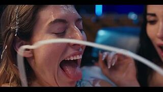 Shemale hentai Facial Spunk flow Compilation
