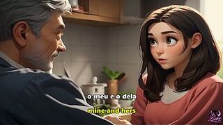 My Stepdaughter's Trans Ally - English subtitles - AI Generated
