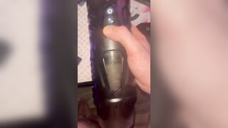 Auto stroker makes me cum hard