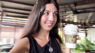 I Love Semen ! Cum on My Face at Starbucks So I Can Have a fun My Morning Coffee!