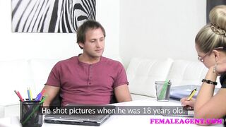 FemaleAgent Concupiscent blond mother i'd like to fuck finishes casting