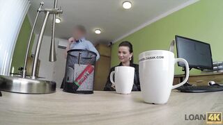 LOAN4K. Honey pays with sex to get necessary credit and...