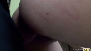 LOAN4K. Honey pays with sex to get necessary credit and...