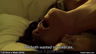Eva Arias bare and wild sex actions in movie scene