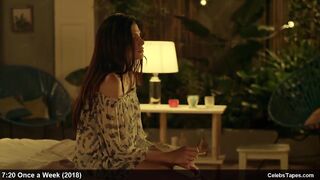 Eva Arias bare and wild sex actions in movie scene