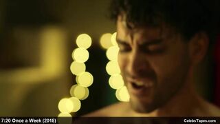 Eva Arias bare and wild sex actions in movie scene