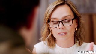 MILFY Hawt Professor Serenity Cox Lets Her Male-toy Student Butt Screw Her