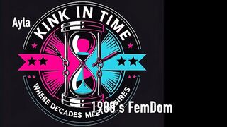 Ayla Vixen's Sultry '80s Femdom Dream HD POV Total Control Awaits!