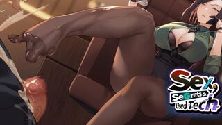 Sex, Secrets & Used Tech Gameplay Part 13 - Footjob with Mayor Veronica