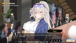 Sex, Secrets & Used Tech Gameplay Part 13 - Footjob with Mayor Veronica