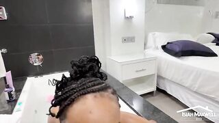 Isiah Maxwell Uses Reward Winning BBC to Bang Black Queen in Jamaica