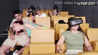 Topless Redhead Gives the Spittiest Head of Her Life in a Episode Theater