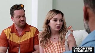 Stepdads Train Creampie Lesson