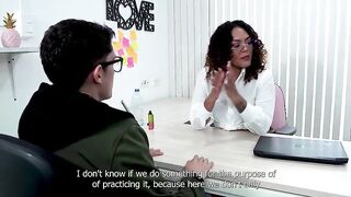 An Black principal, gets screwed hard by a large penis in her round booty