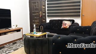 Perspired Corpulent Booty Black Abode Maid Midweek Touch Ups