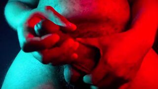 Thick Massive Ebony Weenie Wank and Jerk - Dad Dame
