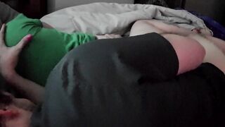 my wifes BFF great spooning screw until I cum inside her!