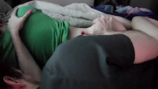 my wifes BFF great spooning screw until I cum inside her!