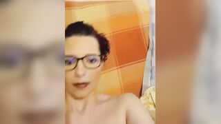 labellerose03 rubs sexy booty with biggest breasts